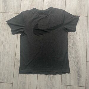Kids-Medium, Nike Dri-Fit T-Shirt, Heathered Dark Gray